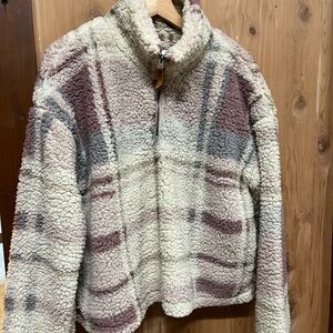 Cozy Plaid Sherpa Jacket